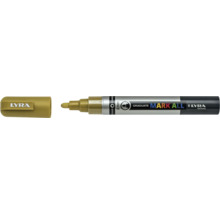 Marker permanent Lyra Markall cu vârf de 2 mm și capac detașat
