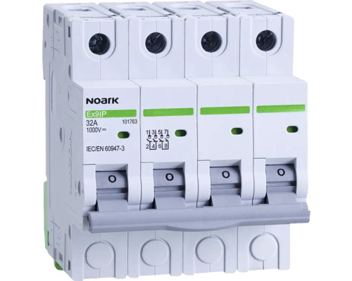Întreruptor separator de sarcină Noark Ex9IP 4P 16A 1000 | HORNBACH
