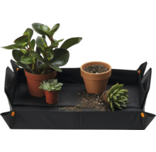 Covoraș de plantare cu plante de interior și pământ de flori