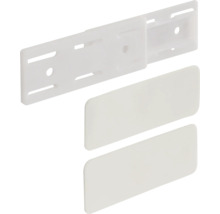 Fixare din plastic pentru jaluzele cu două plăci de acoperire