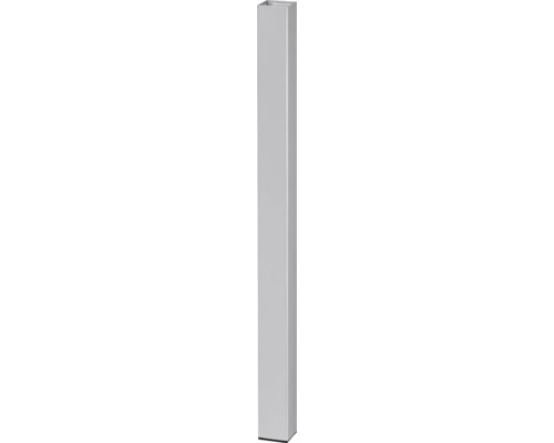Picior masă pătrat Tarrox 50x50x710 mm, argintiu
