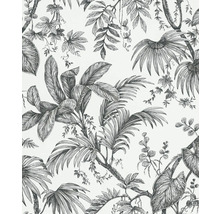 Tapetă cu motiv de plante tropicale