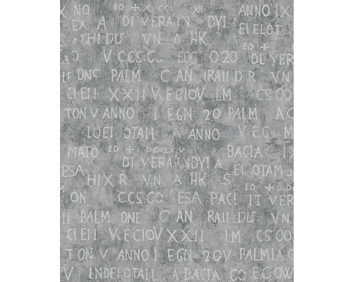 Tapet vlies 82367 Jackie, inscriptii, gri 10,05x0,53 m Tapet cu model de scriere