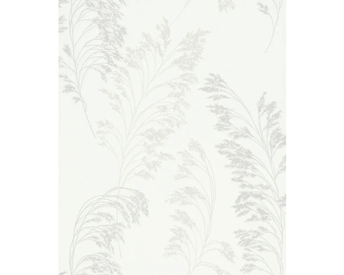 Tapet vlies 82342 Jackie model floral alb-crem 10,05x0,53 m Tapet cu design de iarbă