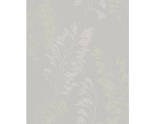 Tapet vlies 82343 Jackie model floral gri 10,05x0,53 m Tapet cu motiv de iarbă