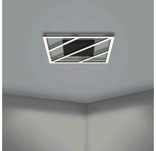 Lumină de plafon cu design geometric și iluminare cu LED