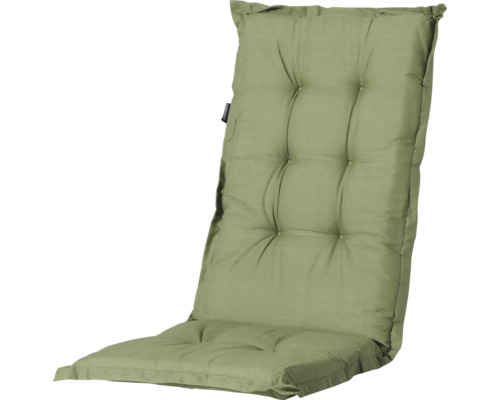 Pernă pentru scaun cu tetieră Basic 123x50x7 cm verde