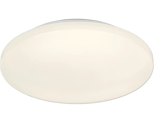 Plafonieră cu LED integrat Briloner 12W 1200 lumeni, protecție la umiditate IP44, plastic/alb