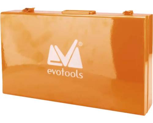 Valiză metalică pentru scule cu logo-ul Evotools