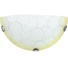 Lumină de perete semicirculară cu model circular