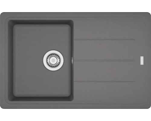 Chiuvetă încorporabilă Franke din material compozit mineral cu suprafață de scurgere