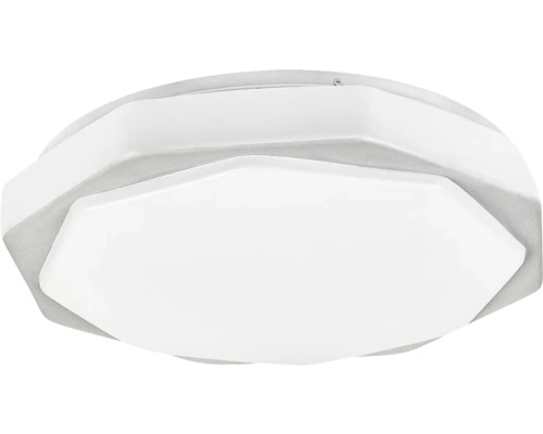Plafonieră cu LED integrat Dettora 18W 1150 lumeni Ø76 cm, lumină albă 3000-6000K, alb, incl. telecomandă