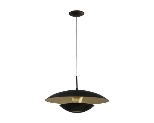 Lumină suspendată cu două abajururi