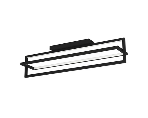 Plafonier dreptunghiular cu iluminare LED