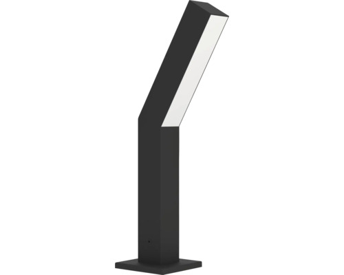 Stâlp pitic cu LED integrat Ugento 4,5W 960 lumeni, 36 cm, pentru exterior IP44, alb/negru