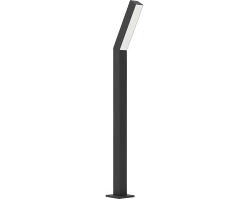 Stâlp pitic cu LED integrat Ugento 4,5W 960 lumeni, 79 cm, pentru exterior IP44, alb/negru