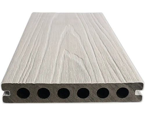 Profil WPC Konsta Nativo Eco pentru terasă gri deschis 23x138x3000 mm Profil WPC Konsta Nativo Eco pentru terasă gri deschis 23x138x3000 mm