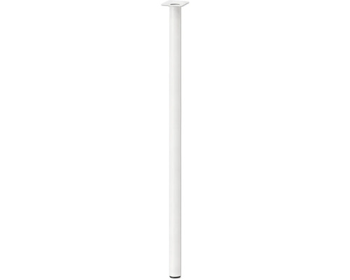 Picior masă rotund Tarrox Ø30x700 mm, alb