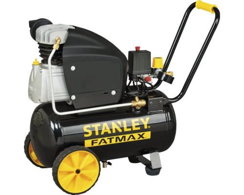 Compresor Stanley Fatmax cu roți și mâner
