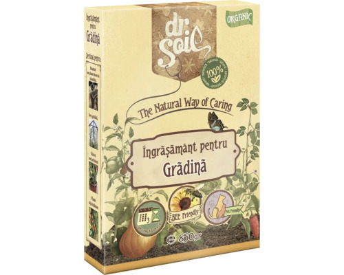 Dr. Soil Îngrășământ pentru grădină, pachet de 850 grame