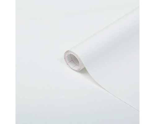Autocolant d-c-fix® uni mat alb 67,5x200 cm