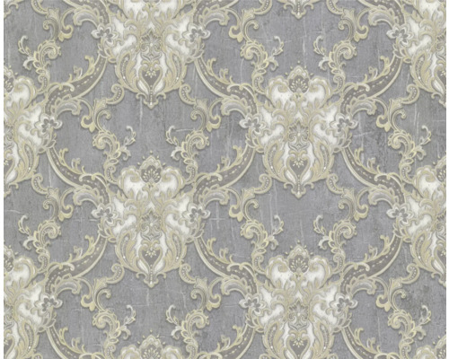 Tapet vinil 86068 Valentin Yudashkin 10,05x1,06 m Tapet cu fundal gri și model ornamental