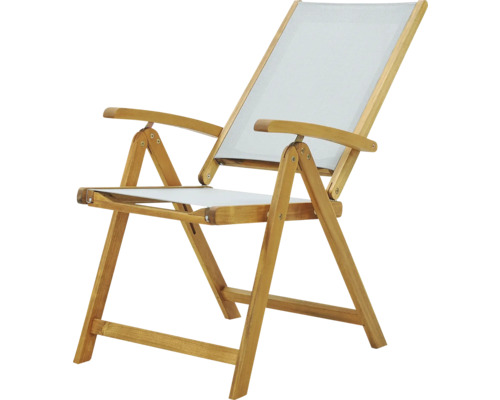 Șezlong din lemn cu tapițerie din material textil