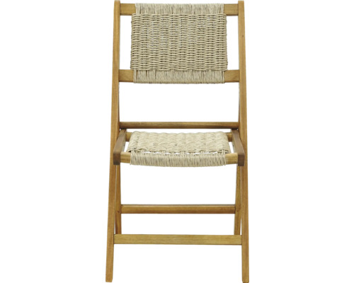 Scaun din lemn cu șezut și spătar împletite
