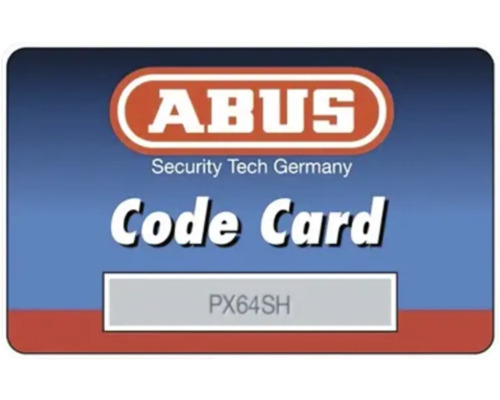 Card de cod ABUS