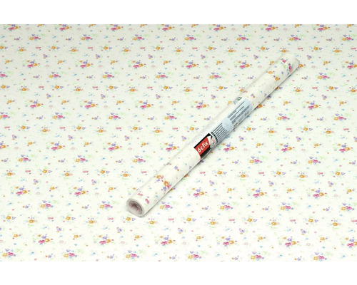 Folie decorativă cu model floral pe rolă