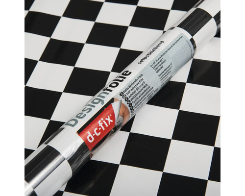 Rola folie decorative autoadezive cu model de tablă de șah