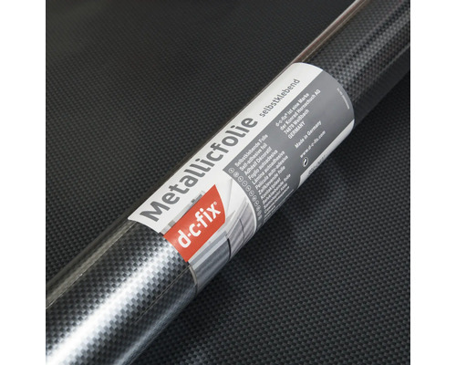 Rola folie metalice autoadezive cu logo d-c-fix