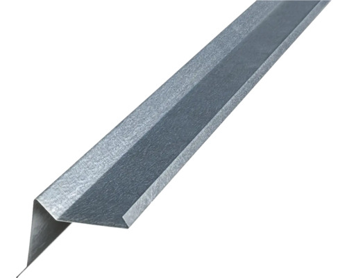 Cornier margine cu opritor PRECIT pentru toate tipurile de acoperiș 0,5x237x2000 mm zincat