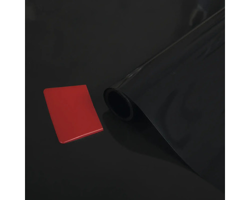 Folie neagră pe rolă cu racletă