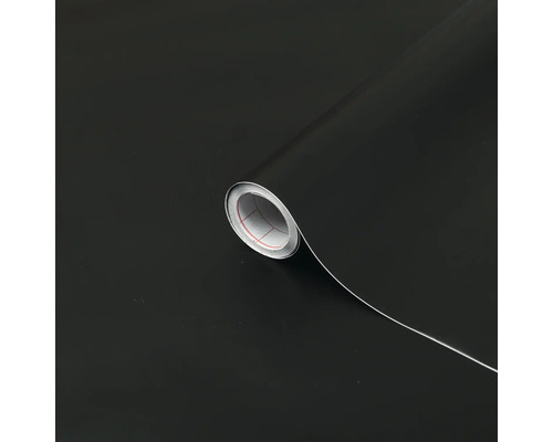 Autocolant d-c-fix® uni mat negru 67,5x200 cm
