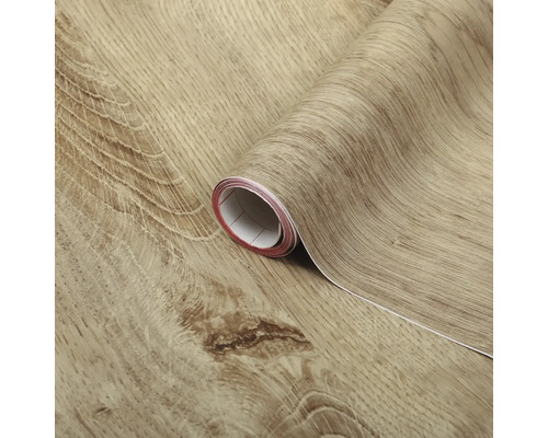 Autocolant d-c-fix® Wood Ribbeck Oak 90x210 cm (mărimea ușii)