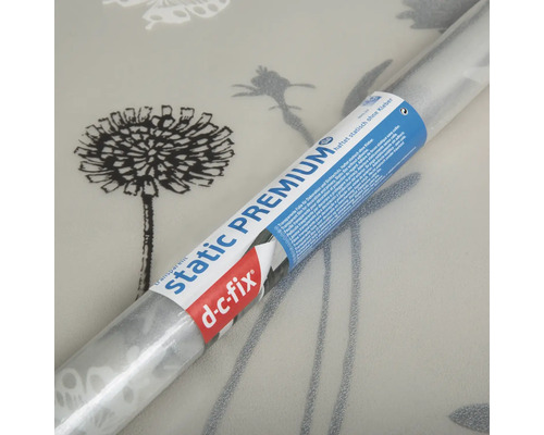 Folie pentru ferestre D-c-fix Static Premium, transparentă, aderă static fără adeziv