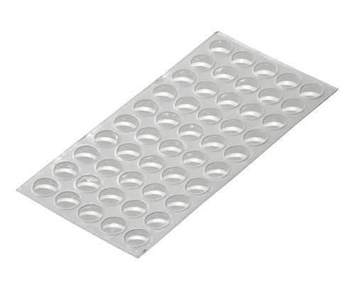 Protecție pentru mobilă Hettich 10x2mm transparent pachet 50 bucăți autoadezive Glisoare autoadezive din plastic pentru mobilă