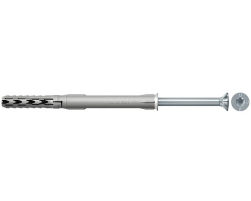 Set dibluri nailon cu șurub Fischer SXR T cap înecat 10x120 mm, 50 buc.