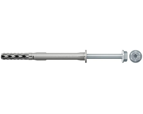 Set dibluri nailon cu șurub Fischer SXR FUS cap hexagonal 10x120 mm, 50 buc.