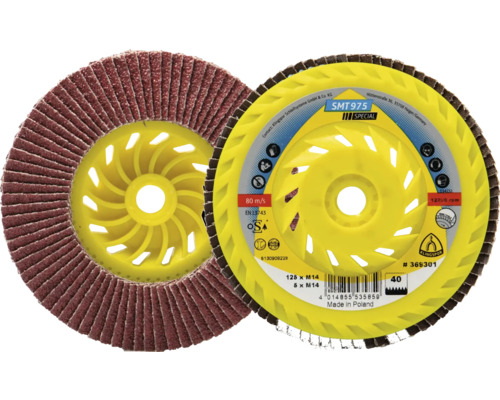 Disc lamelar pentru șlefuit Klingspor Ø125mm, granulație | HORNBACH