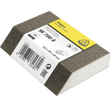 Burete abraziv cu patru fețe, 125 x 89 x 25 milimetri