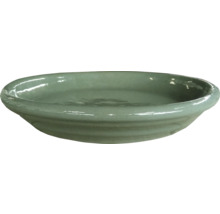 Farfurie ghiveci Lafiora ceramică Ø 30 H 4,2 cm verde