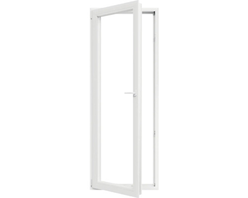 Fereastră deschisă din plastic cu mâner