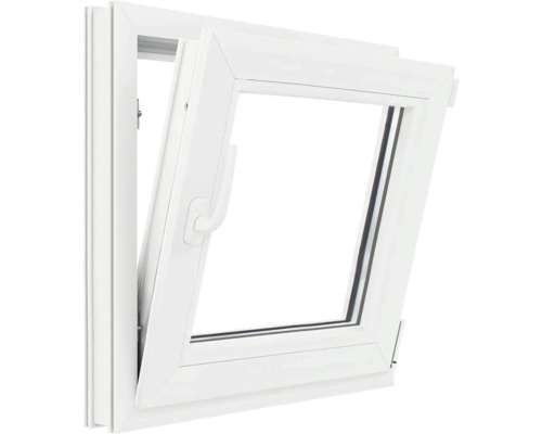 Fereastră basculantă din plastic cu mâner