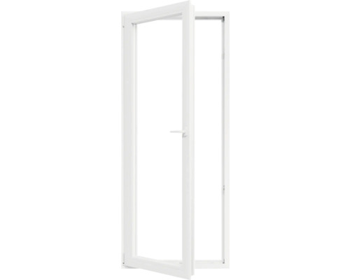 Fereastră deschisă din plastic alb