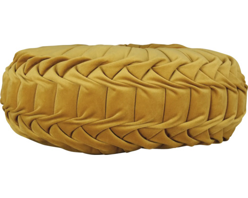 Pernă rotundă de podea cu husă din material textil