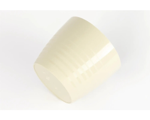 Ghiveci bej din plastic