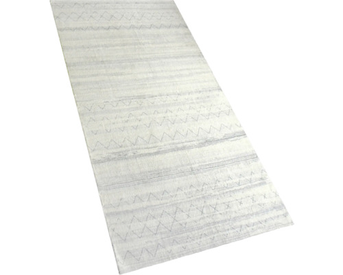 Covor cu linii orizontale și model în zigzag