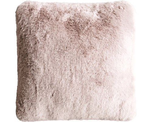 Pernă pătrată cu textură de blană